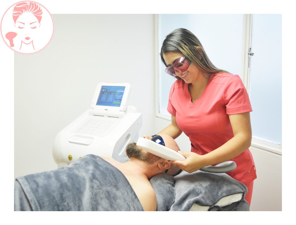 Procedimiento de Depilación láser en Barba en Promoestetica 2