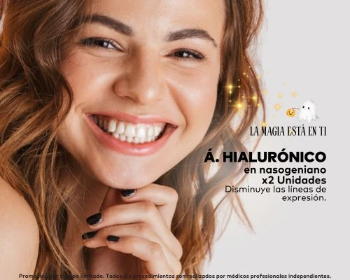 Ácido Hialurónico Nasogenianos Facial X 1 Sesión