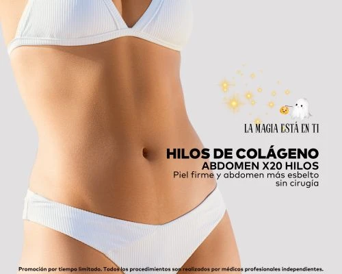 Hilos de Colágeno Mint Abdomen  X 20 Hilos