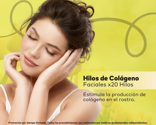 Hilos de Colágeno Mint Faciales X 20 Hilos