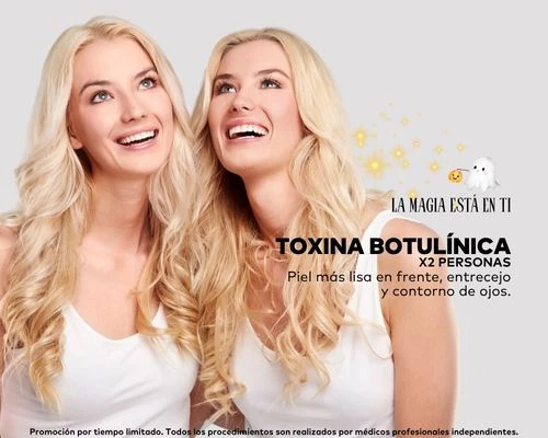Toxina Botulínica Tercio Superior X 2 Personas