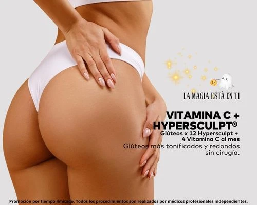 Vitamina C VitaCNova + Hypersculpt Glúteos