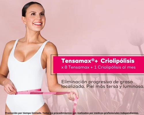 Tensamax® + Criolipólisis