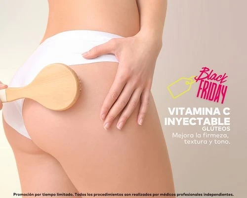 Vitamina C Inyectable en glúteos