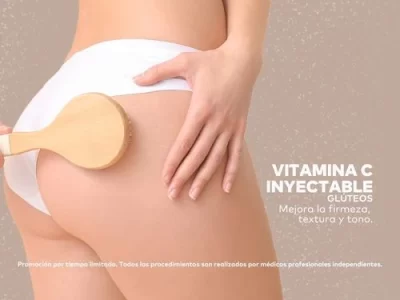 Vitamina C en Glúteos en Promoestetica