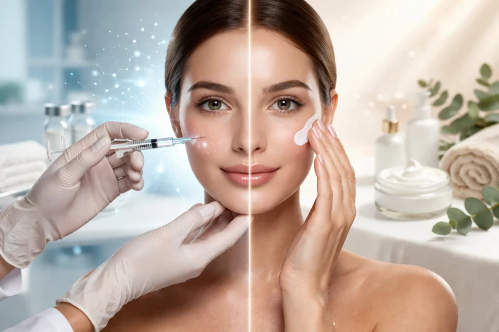 Imagen para el artículo de hidratación tópica vs hidratación inyectada para el blog de Promoestetica