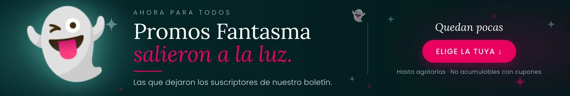 Promos Fantasma: salieron a la luz. Quedan pocas, hasta agotarlas.